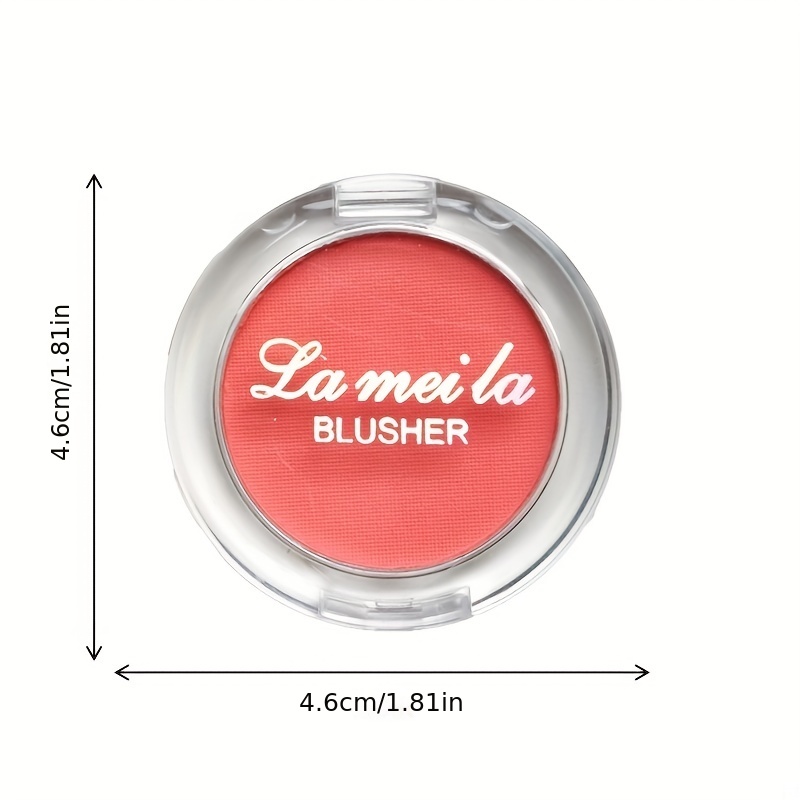 Lightweight Matte Milk Tea Blush Powder for Professional Contouring